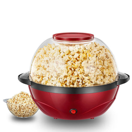 Compact 3.6L Automatic Popcorn Maker 850W Electric Home Snack Machine Hot Air System