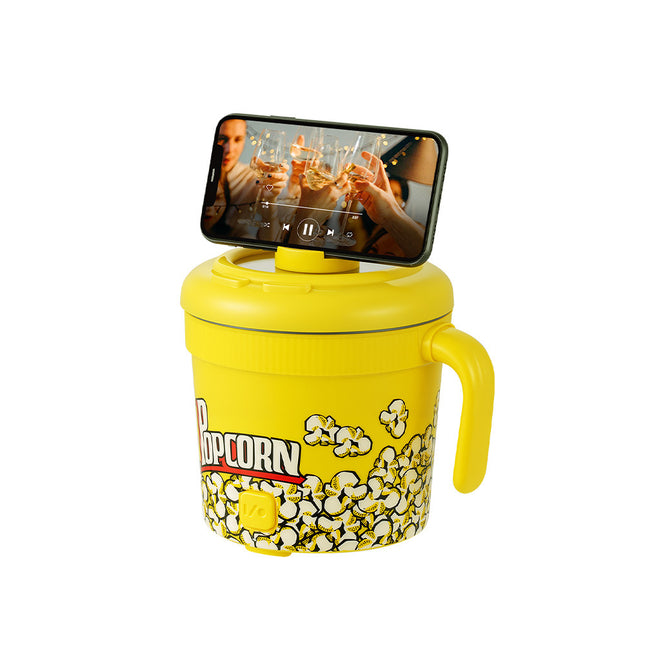 Automatic Electric Popcorn Maker Compact 350W Home Countertop Snack Popper
