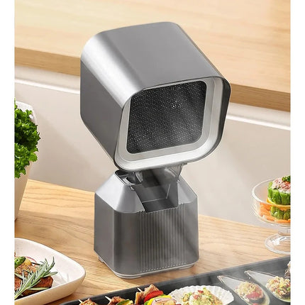 Household Table Top Range Hood Push Button Control 12W Vent Hood for Kitchen Use