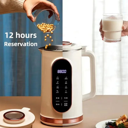 Multi-Function 1.5L Electric Soy Milk Maker Blender Juice Smoothie Machine Stainless Steel 600W