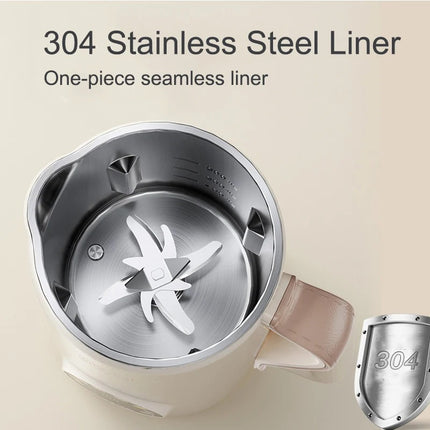 1200ml Stainless Steel Soy Milk Maker Machine Digital Control 600W Kitchen Appliance