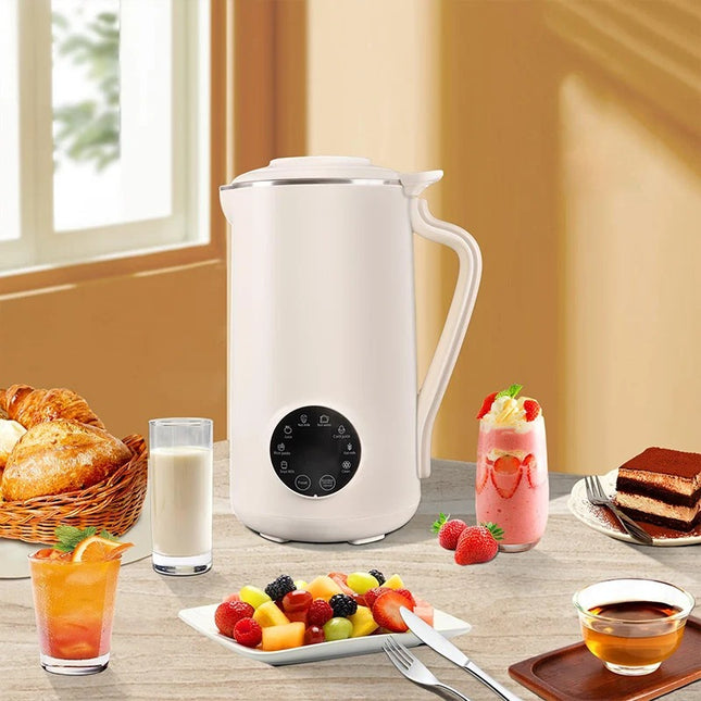 1200ml Stainless Steel Soy Milk Maker Machine Digital Control 600W Kitchen Appliance