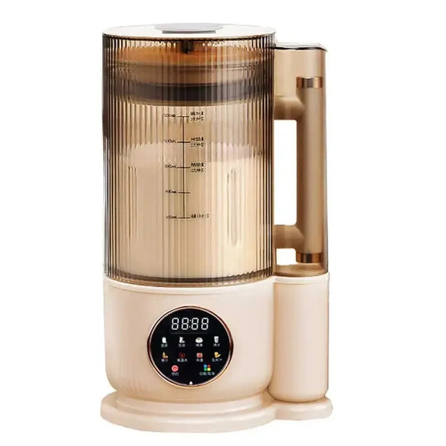 1500ML Electric Soy Milk Maker and Blender with Glass Jug Multifunction Breakfast Machine