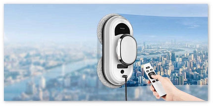 Automatic Glass Cleaning Robot Cordless Smart Window Cleaner with Infrared Remote