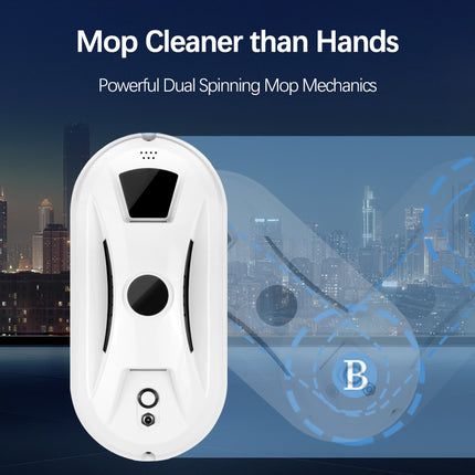 Smart Automatic Glass Cleaning Robot 90W with Multiple Modes and Anti-Fall Support System