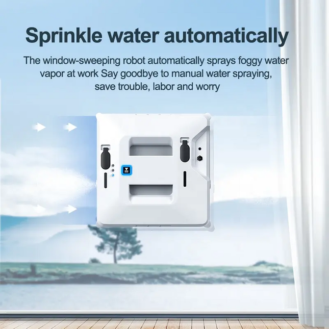 Automatic Window Cleaning Robot with Intelligent Navigation and Dual Spray System