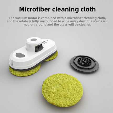 Smart Electric Window Cleaning Robot with Brushless Motor and Remote Control for Glass Surfaces