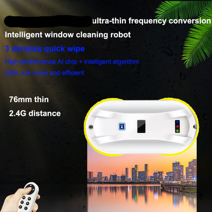 Smart Robotic Window Cleaner with Remote Control Automatic Glass Cleaning Robot
