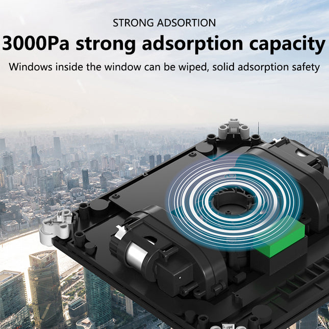 Smart Window Cleaning Robot with Remote Control and Automatic Glass Cleaning System
