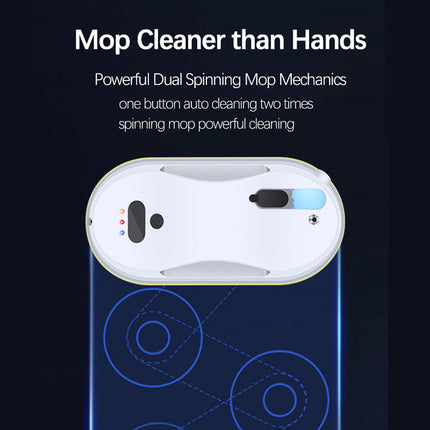 Smart Automatic Window Cleaner Machine 2800Pa Suction Electric Glass Cleaning Robot with Remote Control