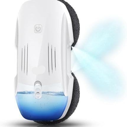 Automatic Window Cleaning Robot for Interior and Exterior Glass with Dual Spray and Voice Prompts