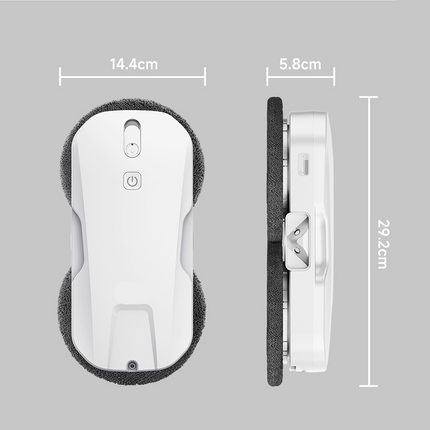 Electric Window Cleaning Robot with App Control, Four-Zone Spraying and Voice Prompts