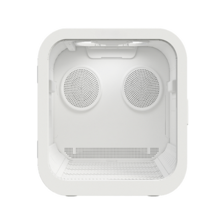 Portable Rechargeable Pet Comfort Cube with 4-Side Airflow, Dual Duct System & Overheat Protection
