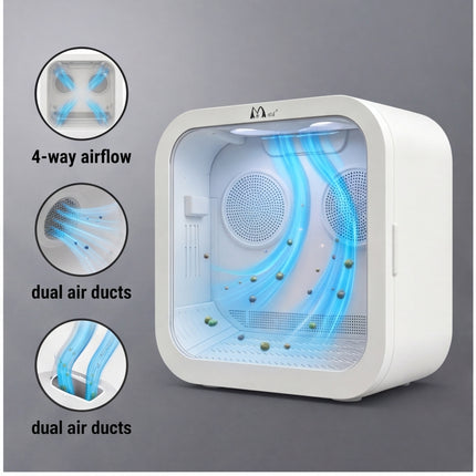Portable Pet Drying Machine with Multi-Mode Wind Control and Overheat Protection