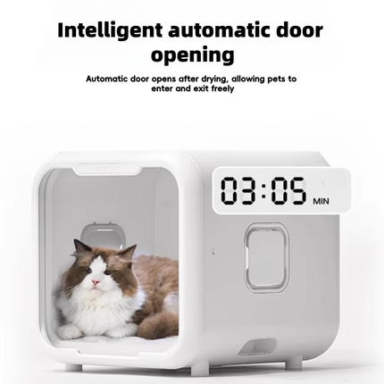 Smart Multi Function Pet Dryer Box with Adjustable Air Modes and Built in Odor Reduction System