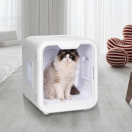 Smart Pet Drying Cabinet with Adjustable Airflow, Fast Drying System and App Control