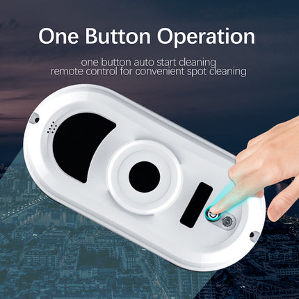 Automatic Glass Cleaning Robot for Windows with Remote Control and Rechargeable Battery