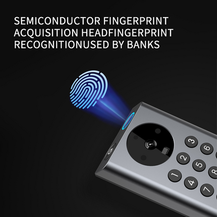 Waterproof Smart Door Lock with Fingerprint Access, Password Entry and WiFi App Control