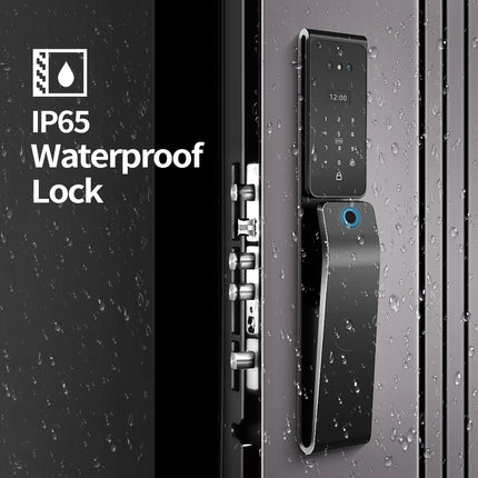 Smart Digital Door Lock with Face Recognition, Fingerprint, App Control and Video Intercom