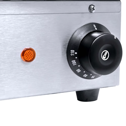 Commercial Electric Oden Cooker 9 Compartment Stainless Steel Food Heating Machine 1.2kW
