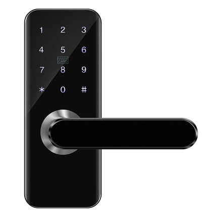 Electronic Door Lock with Fingerprint Password Card and Key Entry for Home and Office Doors