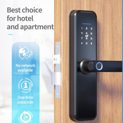 Tuya Smart Digital Door Lock Fingerprint Password Card Entry Mortise System