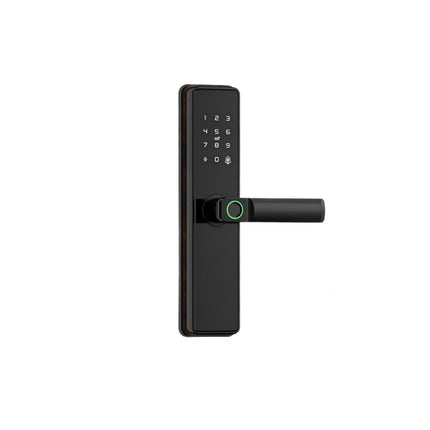 Smart Digital Door Lock Handle with Fingerprint Password Card Key Entry System