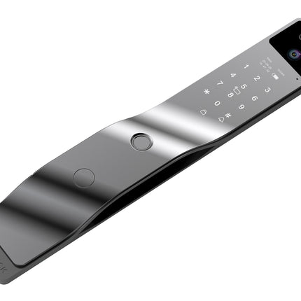 WiFi Smart Door Lock with 3D Face Recognition Camera Fingerprint Access and Tuya App Control