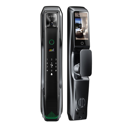 Smart Video Door Lock with WiFi Connectivity, Face Recognition, Fingerprint and Key Access