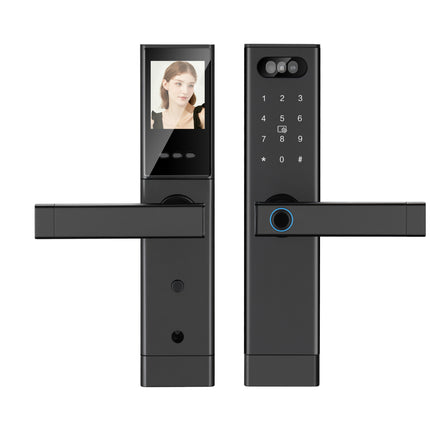 Smart Video Door Lock with 3D Face Recognition, Fingerprint Access and WiFi Camera