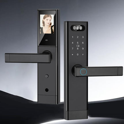 Smart Video Door Lock with 3D Face Recognition, Fingerprint Access and WiFi Camera