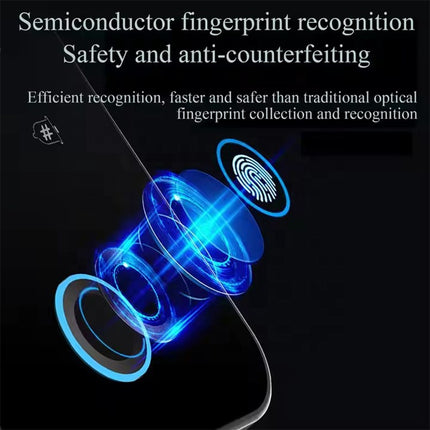 Smart Fingerprint Glass Door Lock with App Control for Frameless and Framed Sliding Doors
