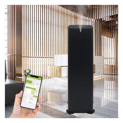 200mL HVAC Aroma Diffuser Metal Freestanding Scent Air Machine with App Control