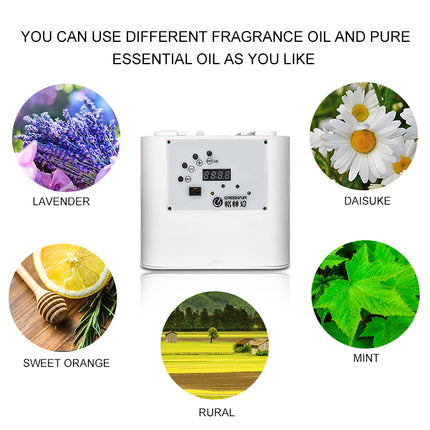 Electric Essential Oil Scent Diffuser with App Control, 200ml Compact Aroma Mist Machine for Indoor Use