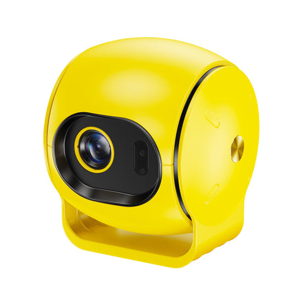 Portable 720P Smart Projector with Android 13, Manual Focus and HDMI Connectivity