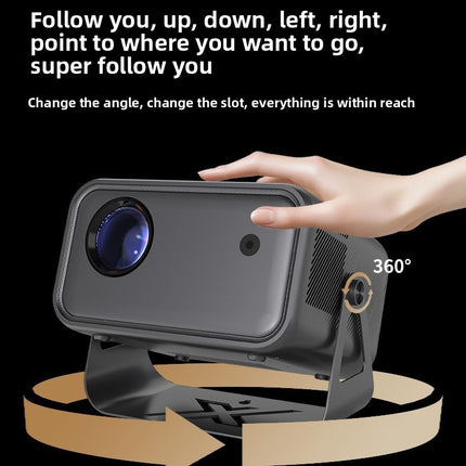 Portable 1080P Home Projector with Android 13, Auto Focus and Digital Keystone Correction