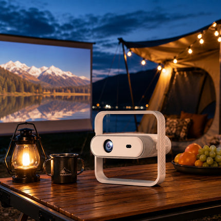 Smart Home Cinema Projector 1080P LCD Display with Android 13 and Auto Focus