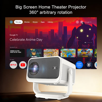 Smart Full HD Projector with Auto Focus, Dual Band WiFi