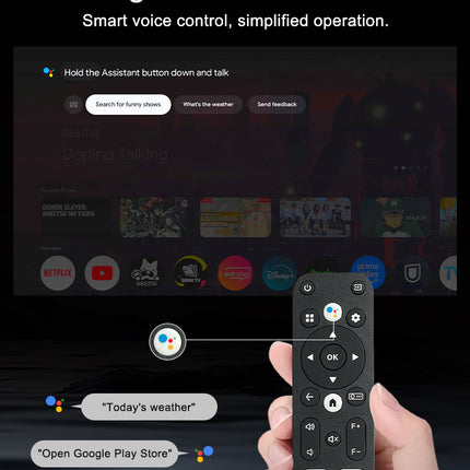 Smart Full HD Projector with Auto Focus, Dual Band WiFi