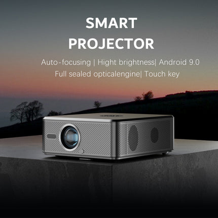 1080P Home Projector with Auto Focus, WiFi, Android 9.0 & Dual HDMI Ports