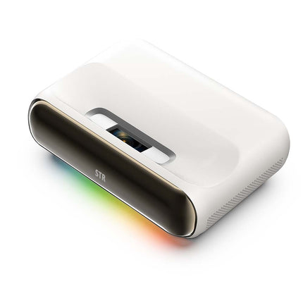 Portable Smart Laser Projector 1080P with Android 13, Auto Keystone Correction, Compact Design