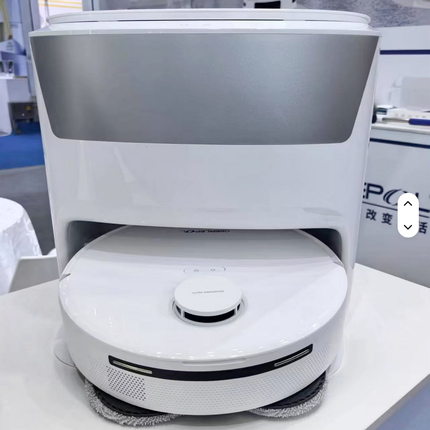 Wireless Robotic Floor Cleaner with Vacuum and Mopping Functions for Daily Household Cleaning