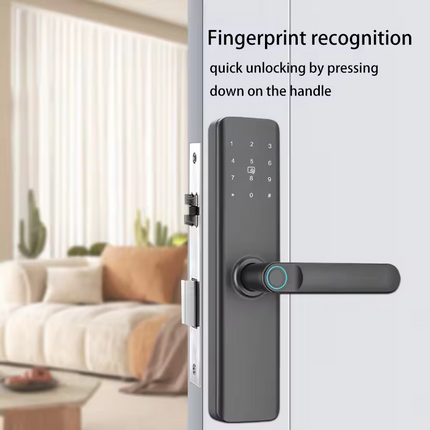 Digital Smart Door Lock with Fingerprint, Password, RFID Card and App Control