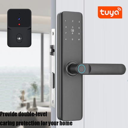 Digital Smart Door Lock with Fingerprint, Password, RFID Card and App Control