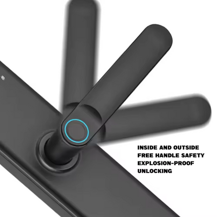 Digital Smart Door Lock with Fingerprint, Password, RFID Card and App Control