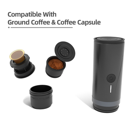 Compact Automatic Espresso Coffee Machine USB Rechargeable Single Cup Coffee Maker