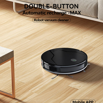 Smart Robot Vacuum Cleaner with WiFi App Control, 4800mAh Battery and Automatic Recharge System