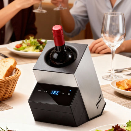 Portable Wine Chiller Barrel with Adjustable Temperature and Touch Control Panel