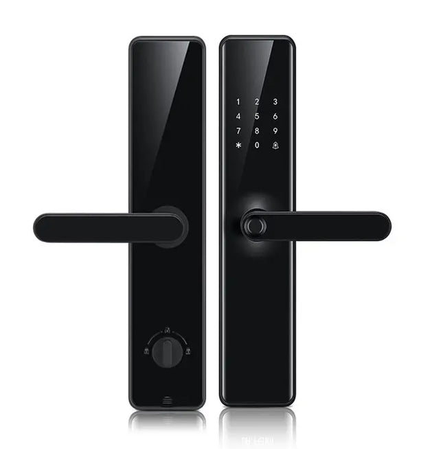 Multi-Access Smart Lock WiFi Fingerprint Password NFC Card with 6068 Mortise