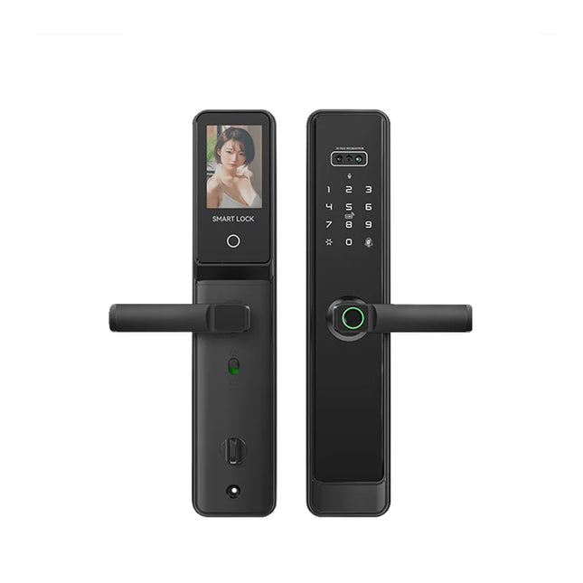 Multi-Access Digital Door Lock with Fingerprint, Password, Card, Key and WiFi Camera